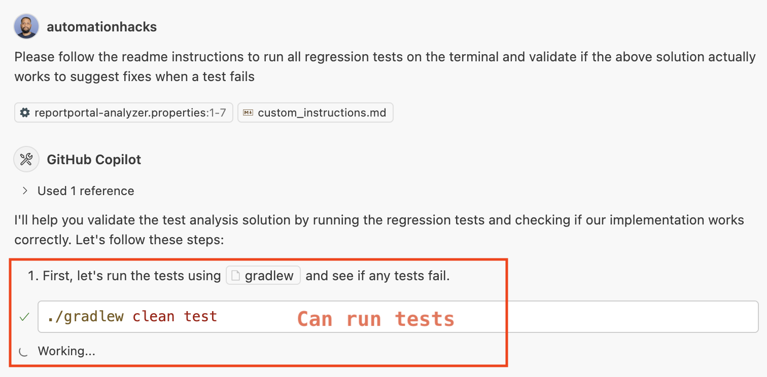 Runs tests